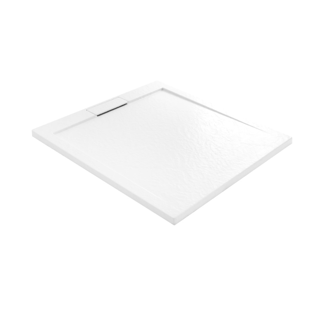 Dušo padėklas Rea Grand White - 80x100