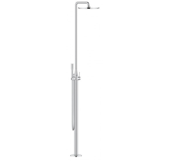 Grohe Essence į grindis montuojamas dušo maišytuvas, pasirenkama spalva : Spalva - Nerūdijančio plieno