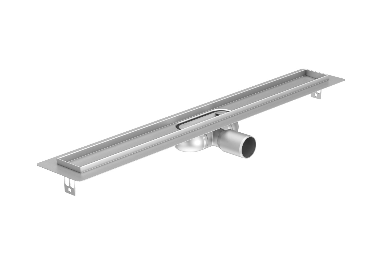 Dušo latako korpusas Aco ShowerDrain C, 65 mm su horizontaliu flanšu, 985 mm