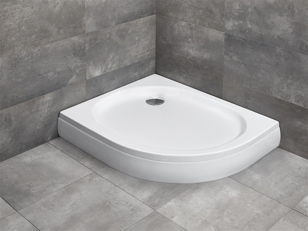 Dušo padėklas Radaway Patmos E 100x80R, baltas