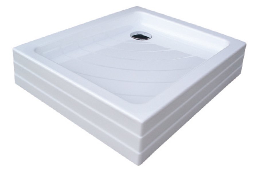 Akrilinis dušo padėklas Ravak Aneta, 75x90 PU baltas