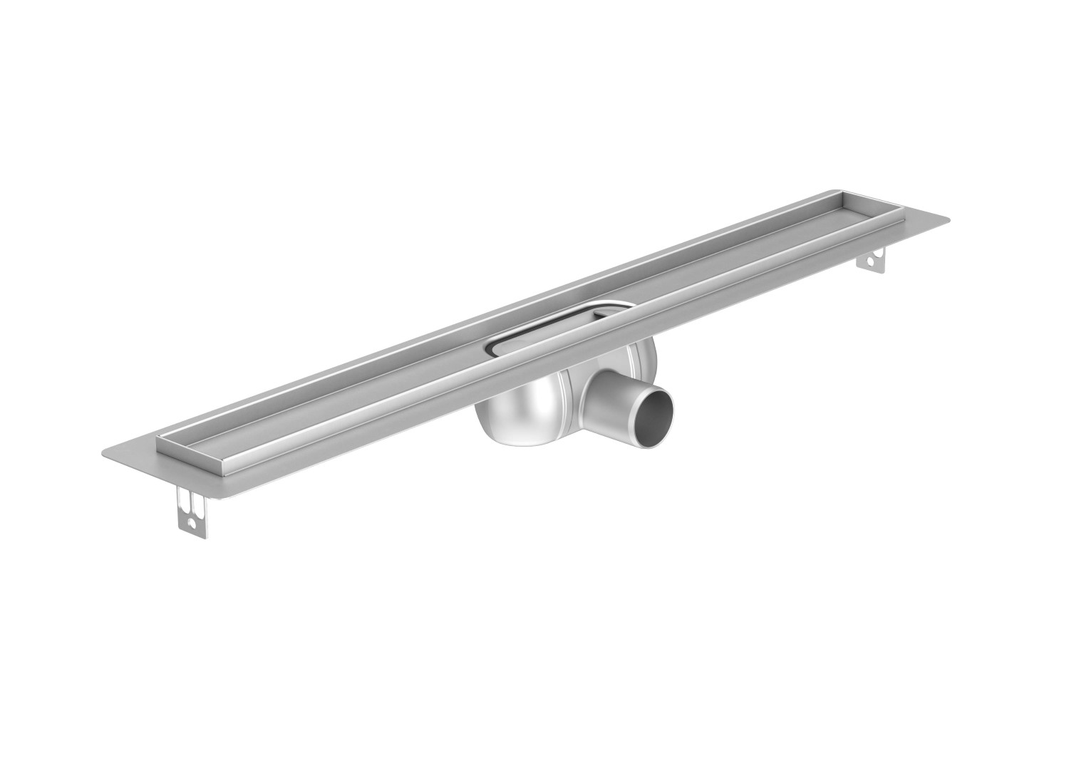 Dušo latako korpusas Aco ShowerDrain C, 92 mm su horizontaliu flanšu, 785 mm