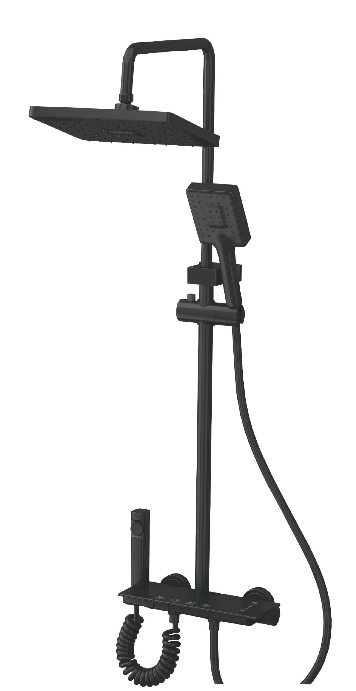 Dušo sistema C-10 black