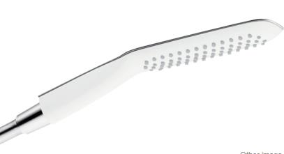Dušo galvutė Hansgrohe Pura Vida 120 mm 1jet, balta/chromuota 28558400