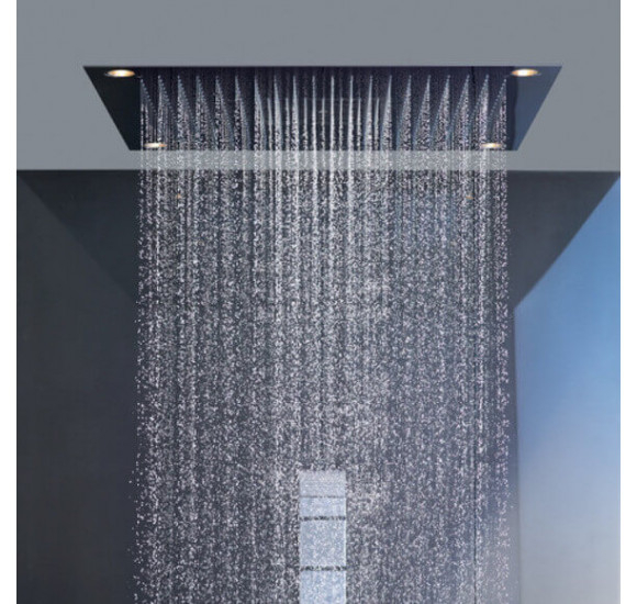 Hansgrohe Showerheaven (10627800) dušo galva su šviesos instaliacija 720x720mm