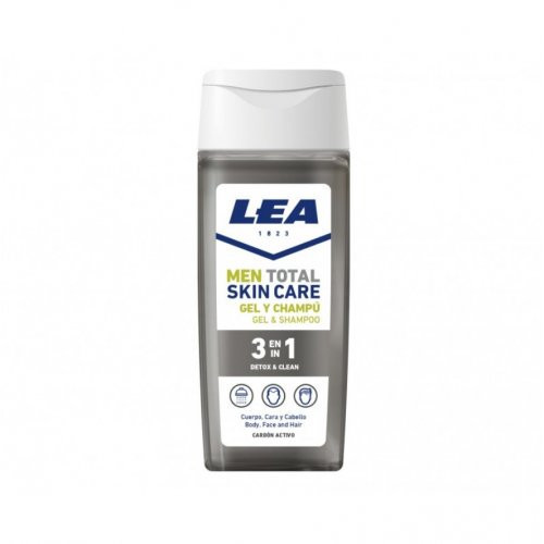 LEA Men Skin Care Gel & Shampoo Detoksikuojanti dušo želė ir šampūnas, 300ml