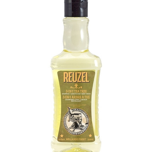 Reuzel 3in1 Tea Tree Shampoo, Conditioner & Body Wash Šampūnas, balzamas ir dušo gelis, 350ml