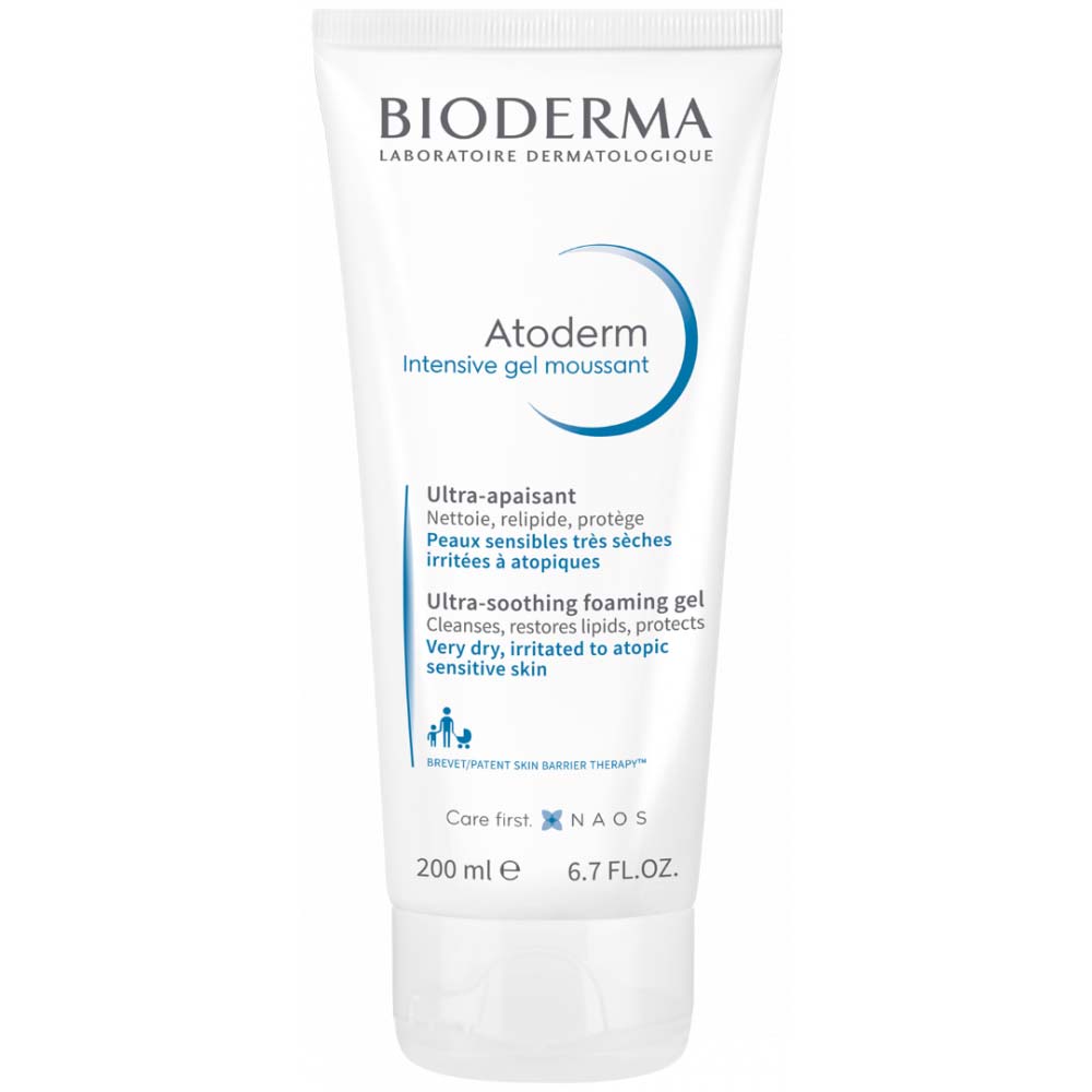 BIODERMA Atoderm Intensive Gel moussant gelis-putos 200 ml