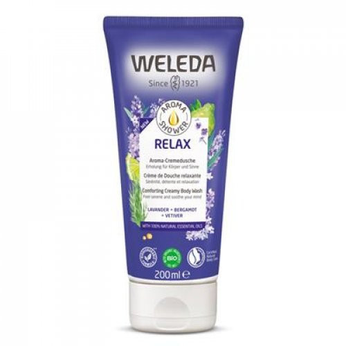 Weleda Relax Aroma Shower Gel Dušo gelis, 200ml