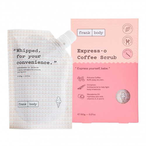 Frank Body Express-o Scrub Kūno šveitiklis, 150g