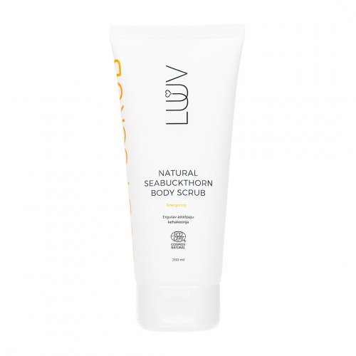 Luuv Sea Buckthorn Body Scrub Kūno šveitiklis su šaltalankiais, 200ml