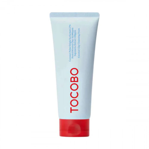 Tocobo Coconut Clay Cleansing Foam Giliai valančios putos su moliu, 150ml