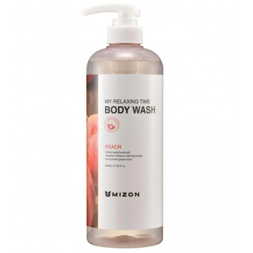 Mizon My Relaxing Time Body Wash Dušo gelis, Lovely Peach