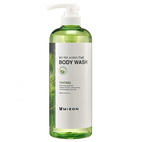 Mizon My Relaxing Time Body Wash Dušo gelis, Refreshing Tea Tree