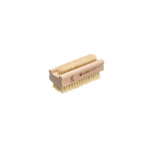 Hydrea London Extra Tough Dual Sided Hand & Nail Brush with Cactus Bristles Dvipusis šepetėlis rankoms ir nagams, Hard