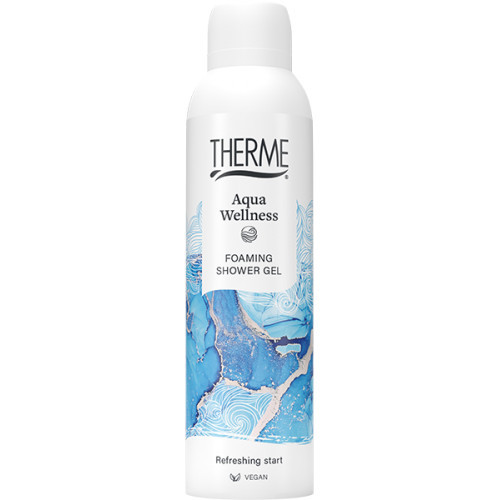 Therme Aqua Wellness Foaming Shower Gel Dušo putos, 200ml