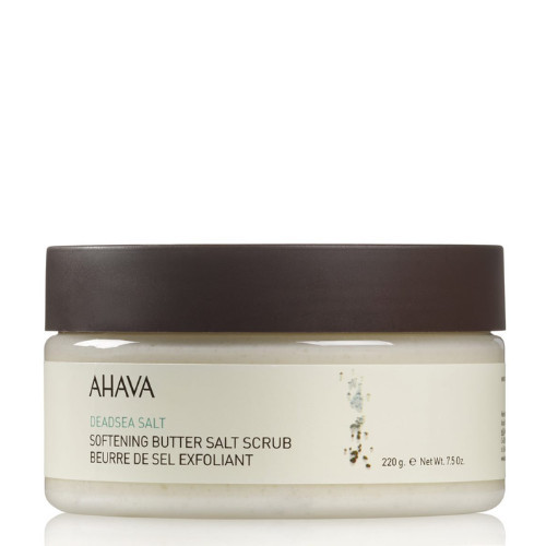 Ahava Softening Butter Salt Scrub Minkštinamasis sviestinis druskos šveitiklis, 220g