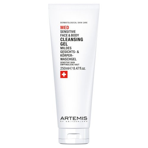ARTEMIS MED Sensitive Face & Body Cleansing Gel Švelnus veido ir kūno prausiklis, 250ml