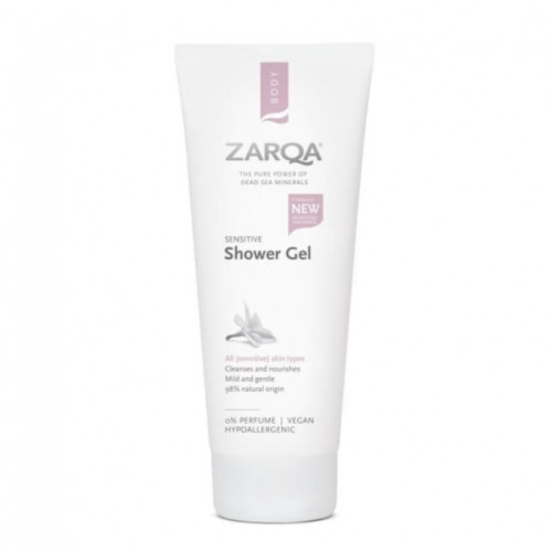 Zarqa Shower Gel Sensitive Dušo gelis, 200ml