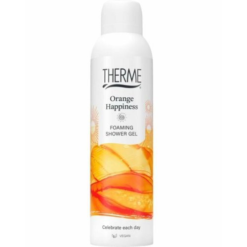 Therme Orange Happiness Foaming Shower Gel Dušo putos, 200ml