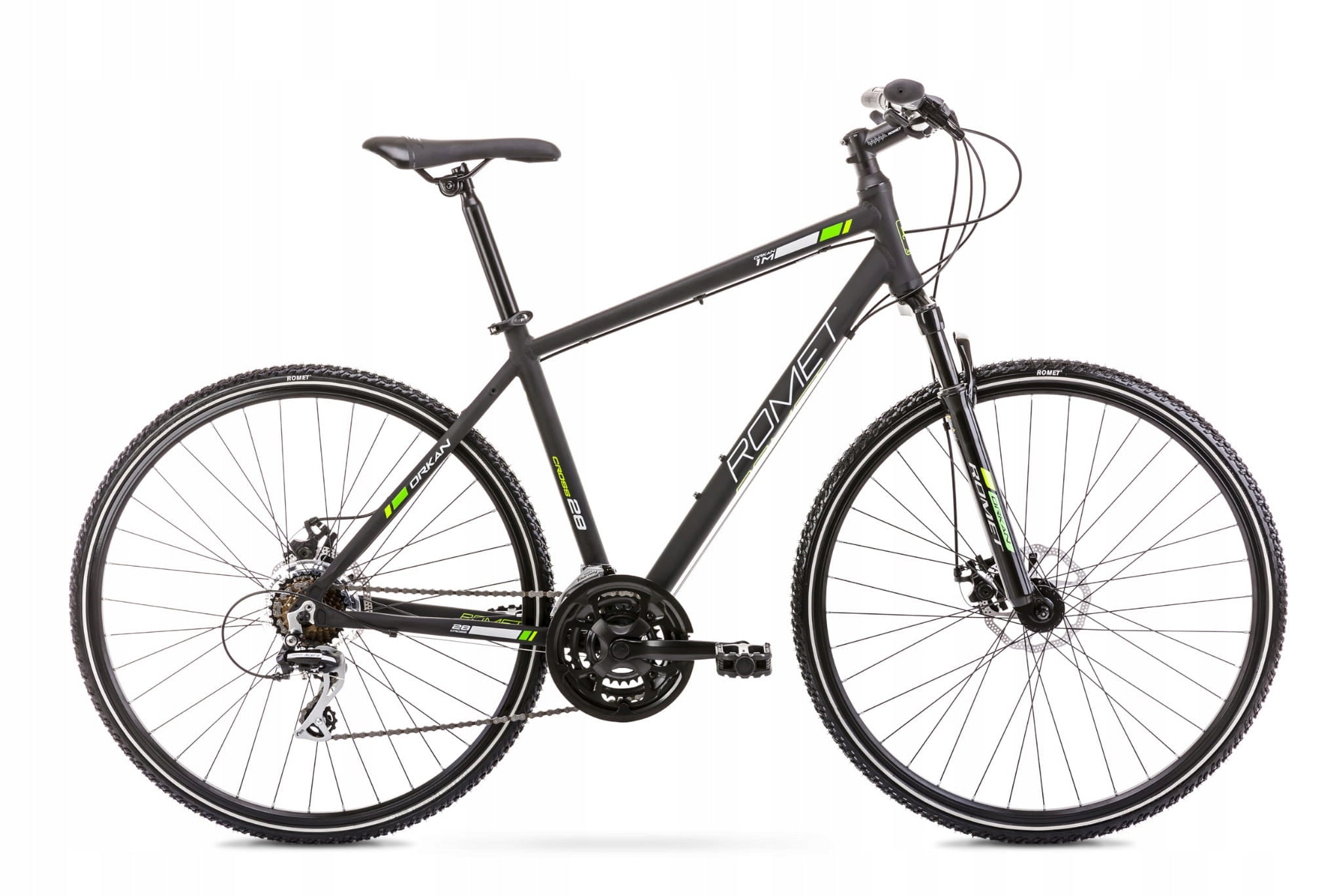 Dviratis Romet Orkan 1 M 28" 2022 black-green