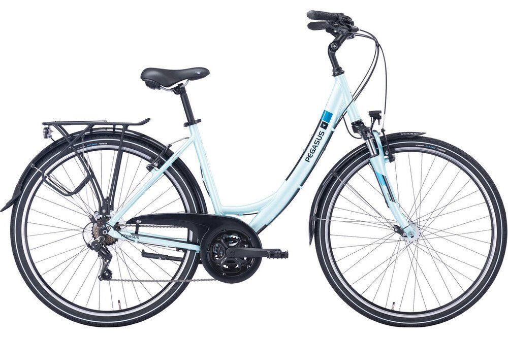 Dviratis 28" Pegasus Piazza 21g šv.mėlynas