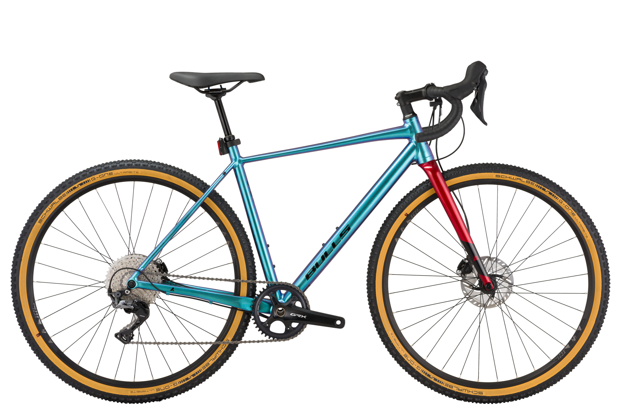 Dviratis Bulls Trail Grinder 28 rainbow petrol