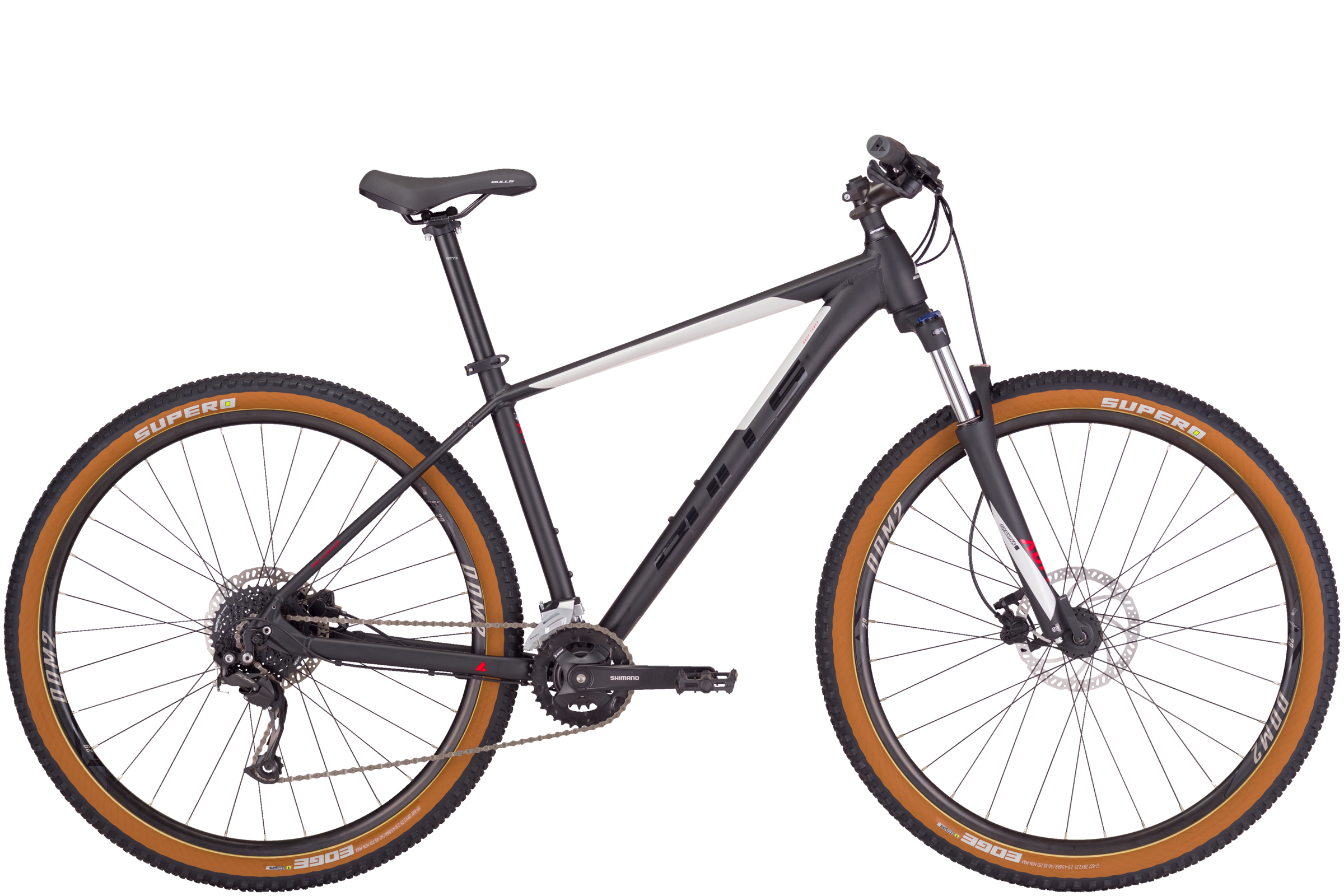 Dviratis Bulls Bushtail 29" juodas matinis