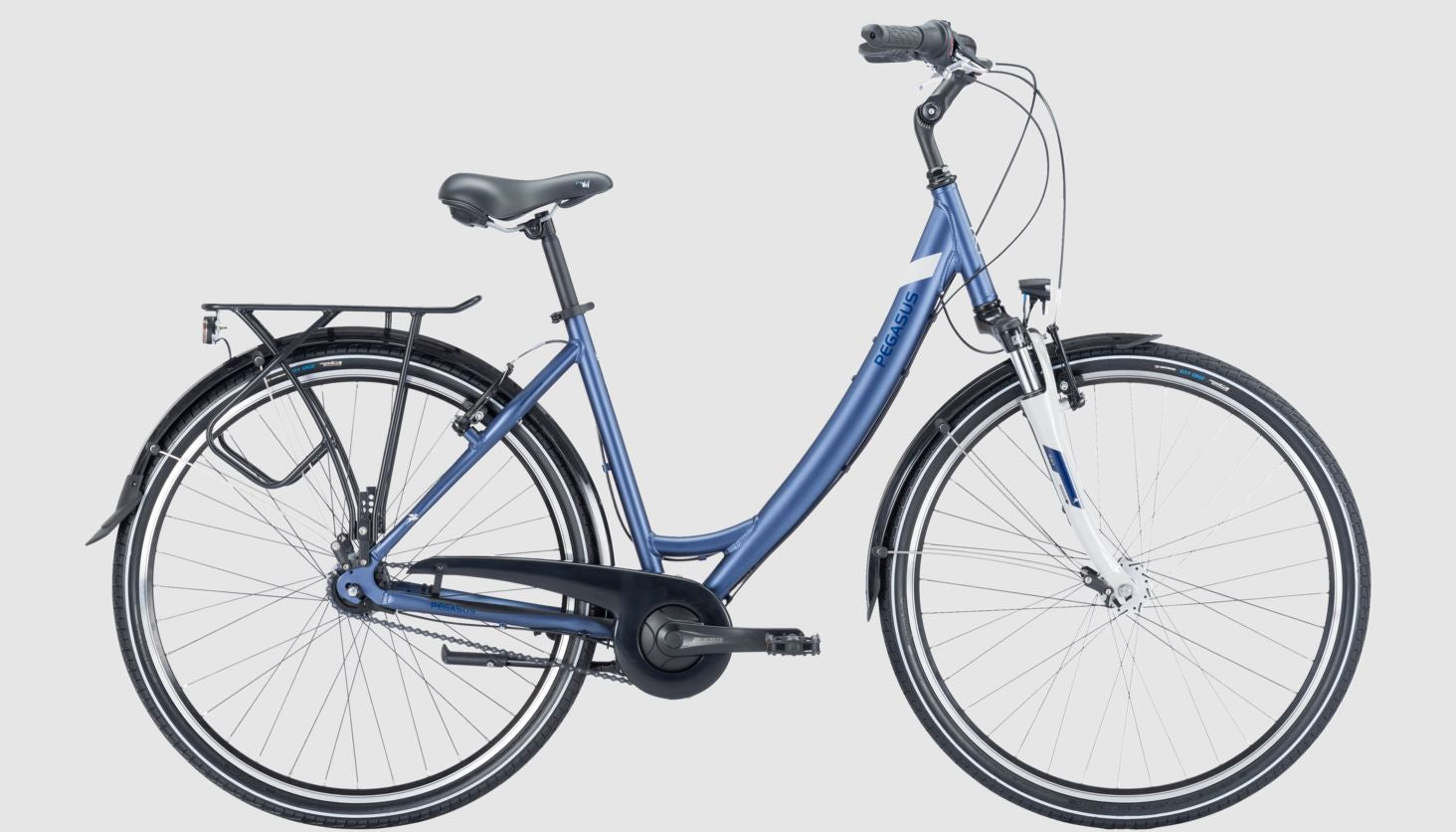 Dviratis 28" Pegasus Piazza wave 7g mėlynas