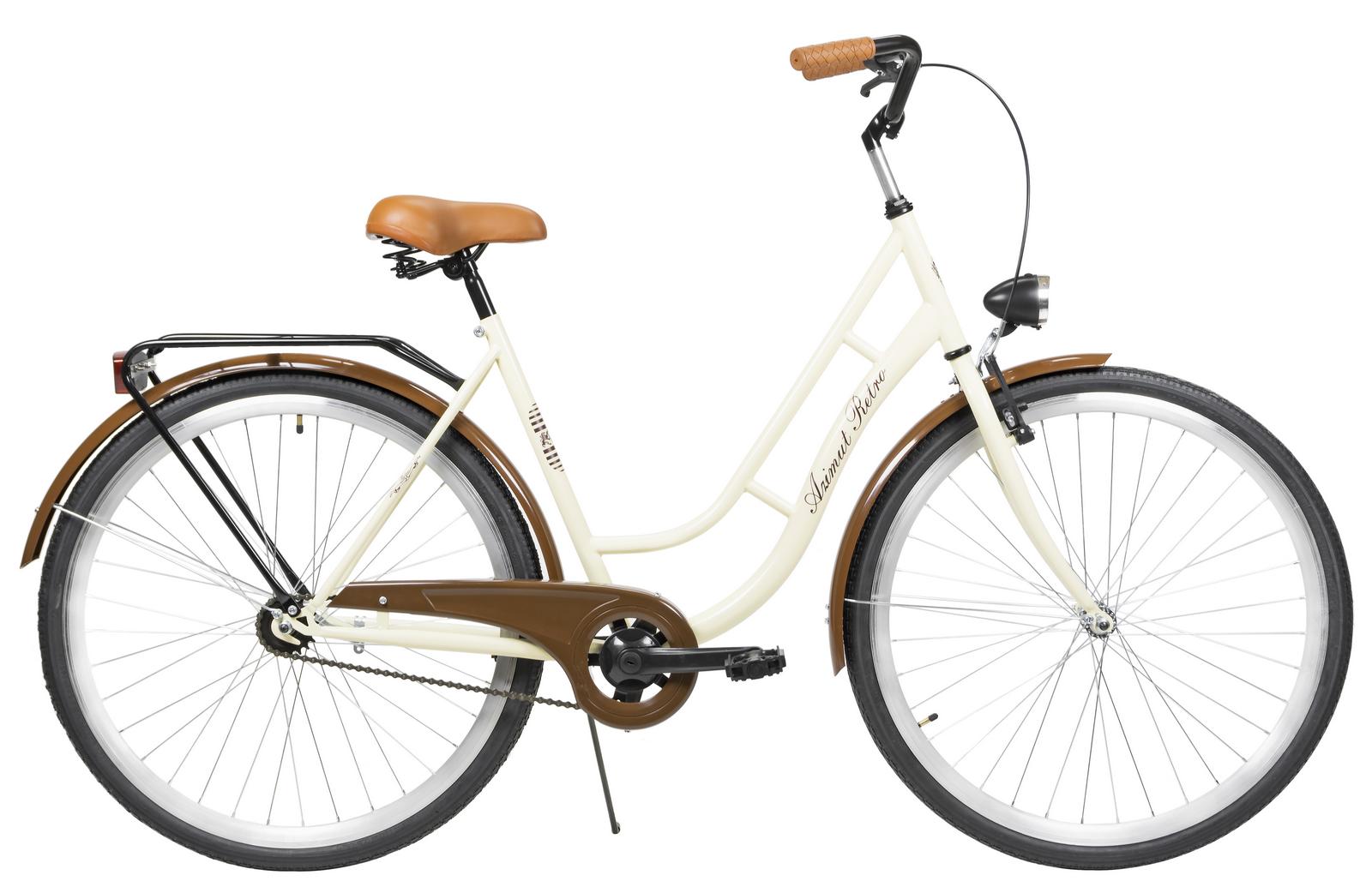 Dviratis AZIMUT Retro 28" 2023 cream