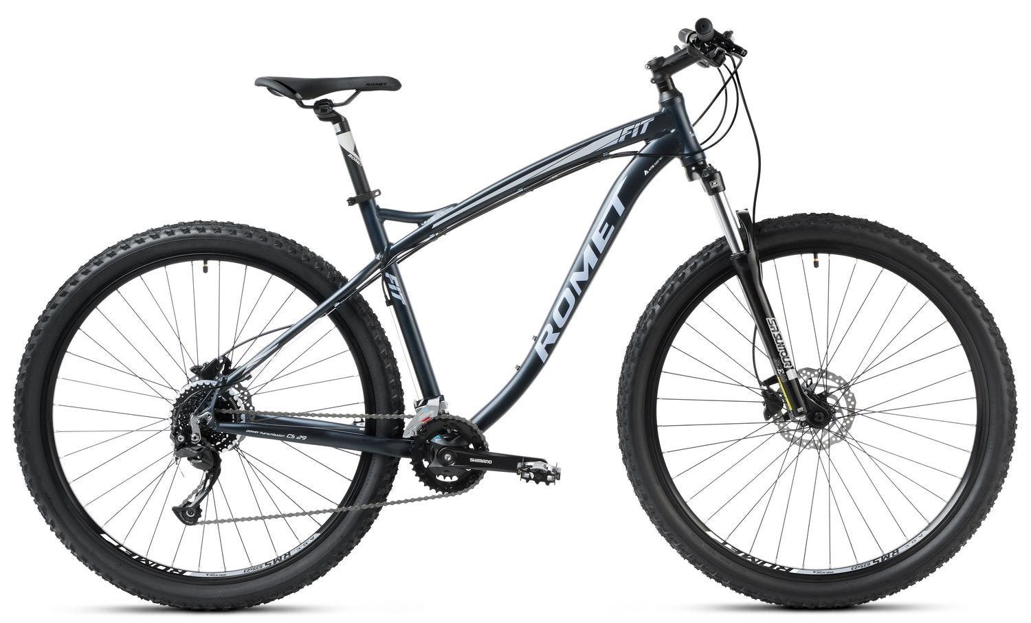Dviratis Romet Rambler FIT 29 2024 black-grey