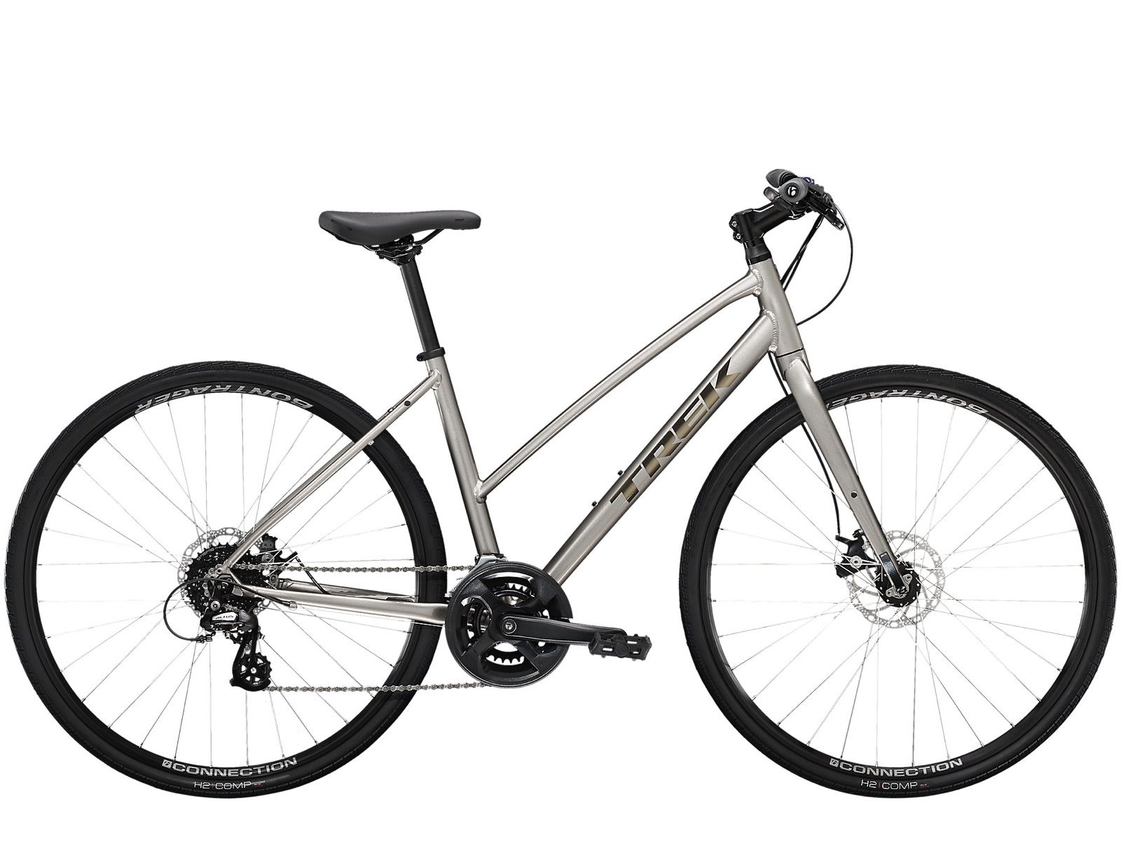 Dviratis Trek FX 1 STAGGER DISC Metallic Gunmetal