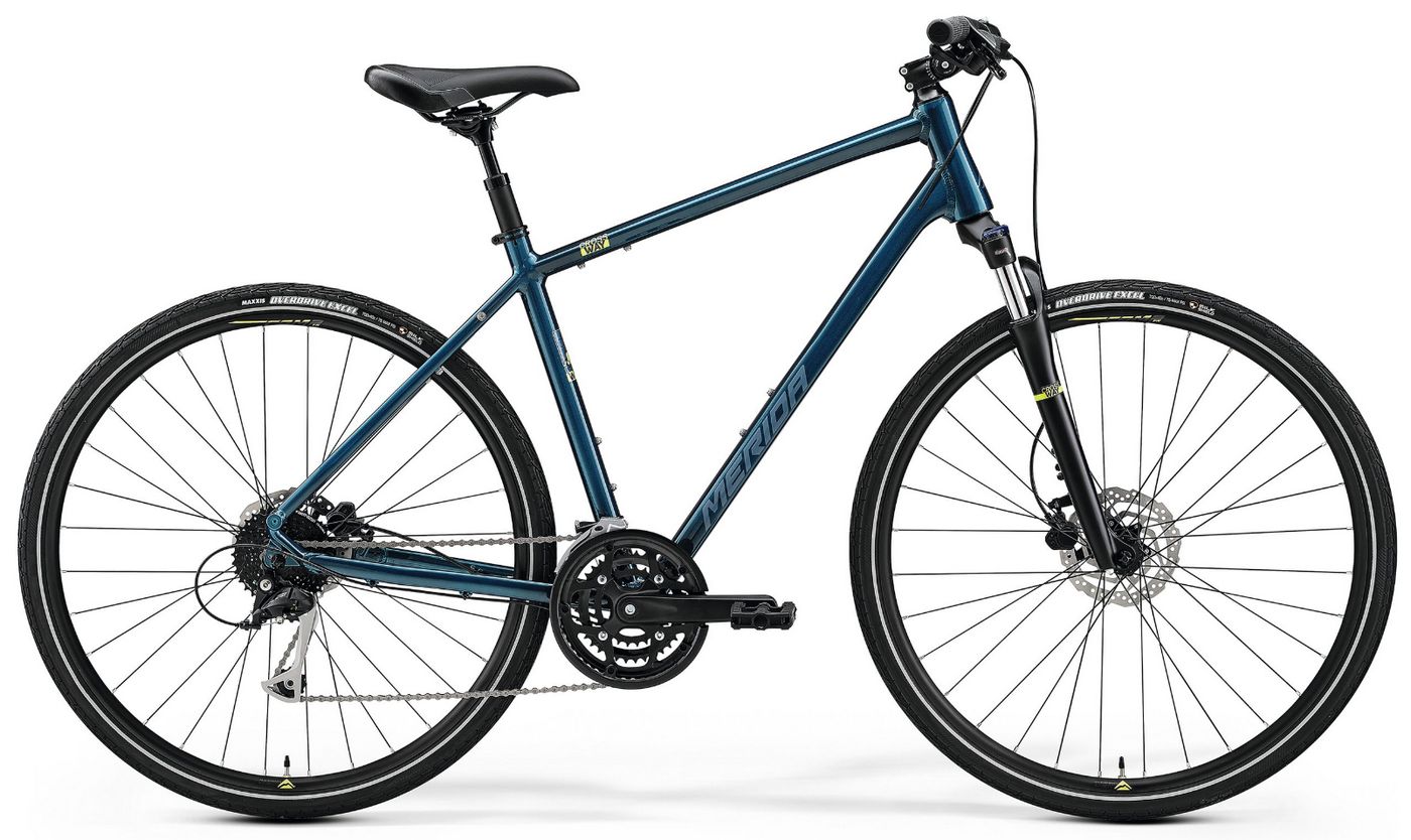 Dviratis Merida CROSSWAY 100 teal-blue