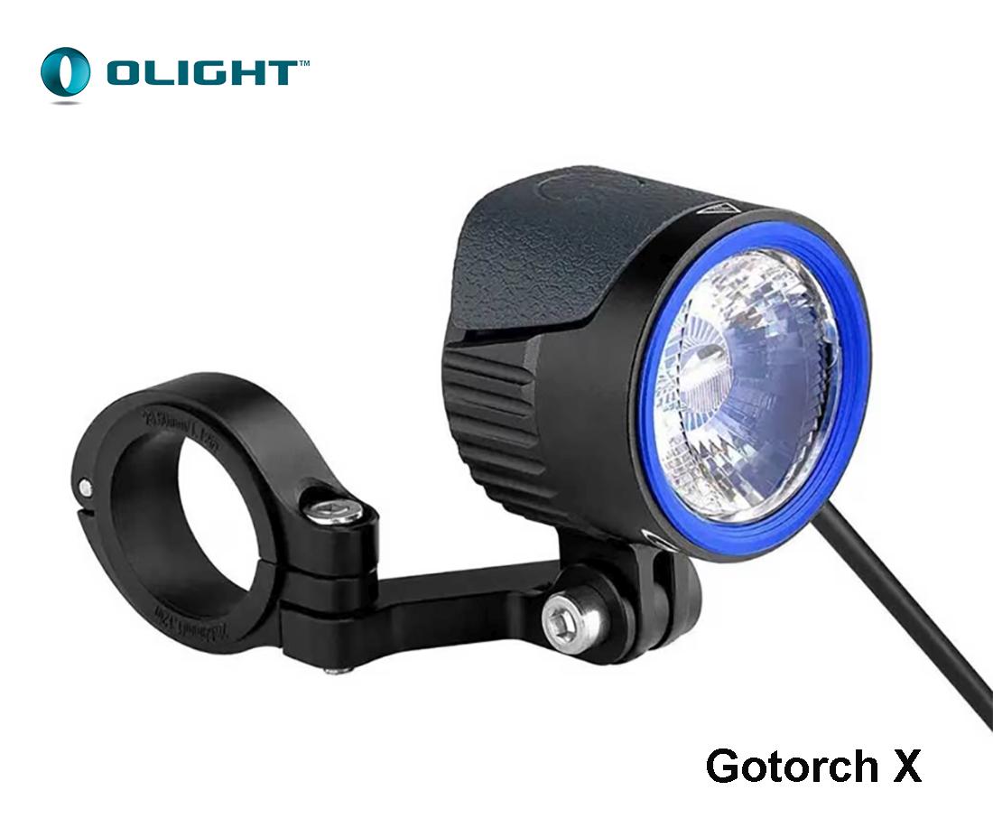 Olight Gotorch X Dviračio žibintas su laikikliu 2000 lm MLP išsiuntimas 9 d.