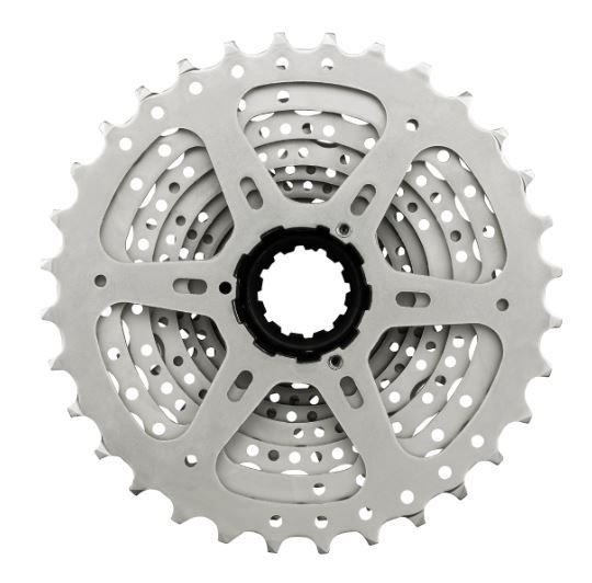 Galinis žvaigždžių blokas Shimano 9-s 11-34 CS-HG201-9 11-13-15-17-20-23-26-30-34