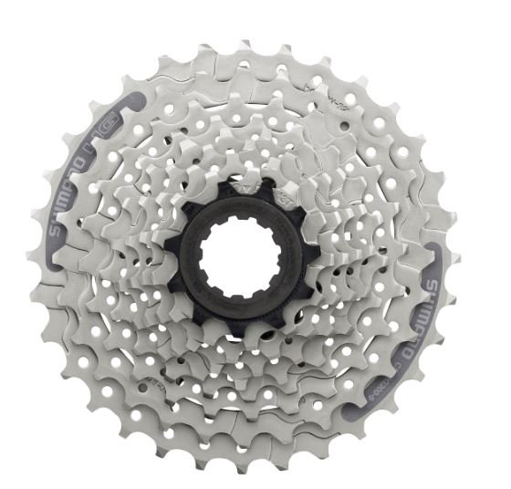 Galinis žvaigždžių blokas Shimano 9-s 11-32 CS-HG201-9 11-13-15-17-19-21-24-28-32