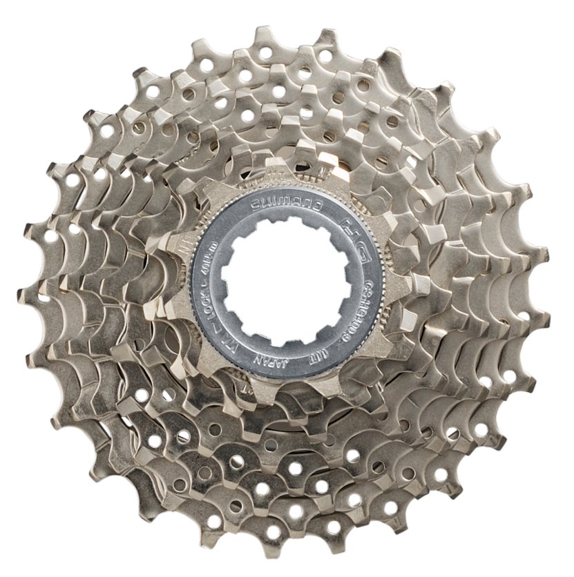 Žvaigždžių blokas Shimano 9s 11-32 CS-HG400 11-12-13-14-16-18-21-24-28