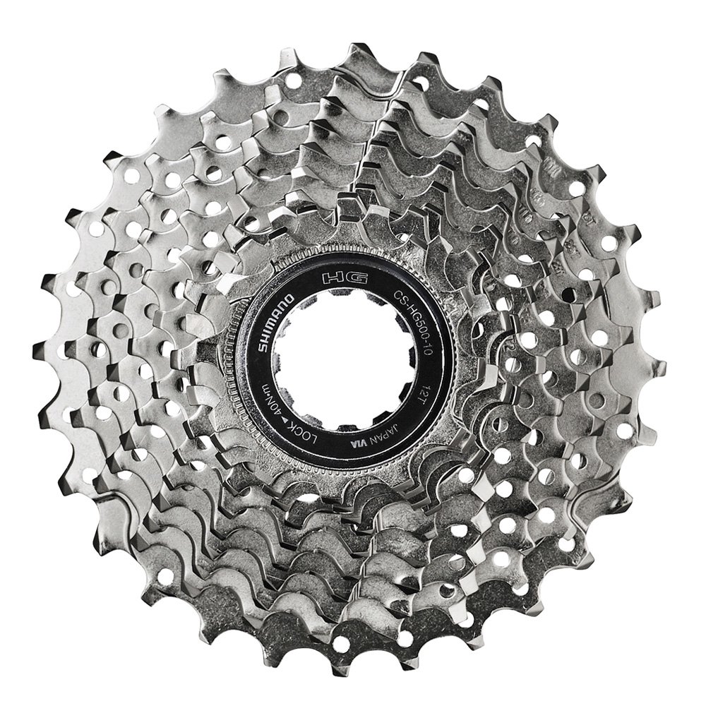 Galinis žvaigždžių blokas Shimano 10s 12-28 CS-HG500-10 12-13-14-15-17-19-21-23-25-28