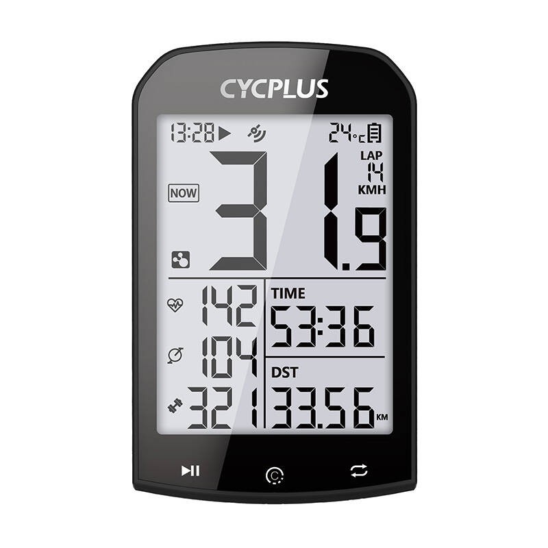 GPS dviračių kompiuteris Cycplus M1