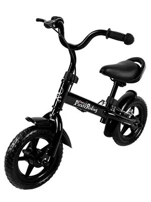 Balance dviratis Easy Pirate 10" Juodas