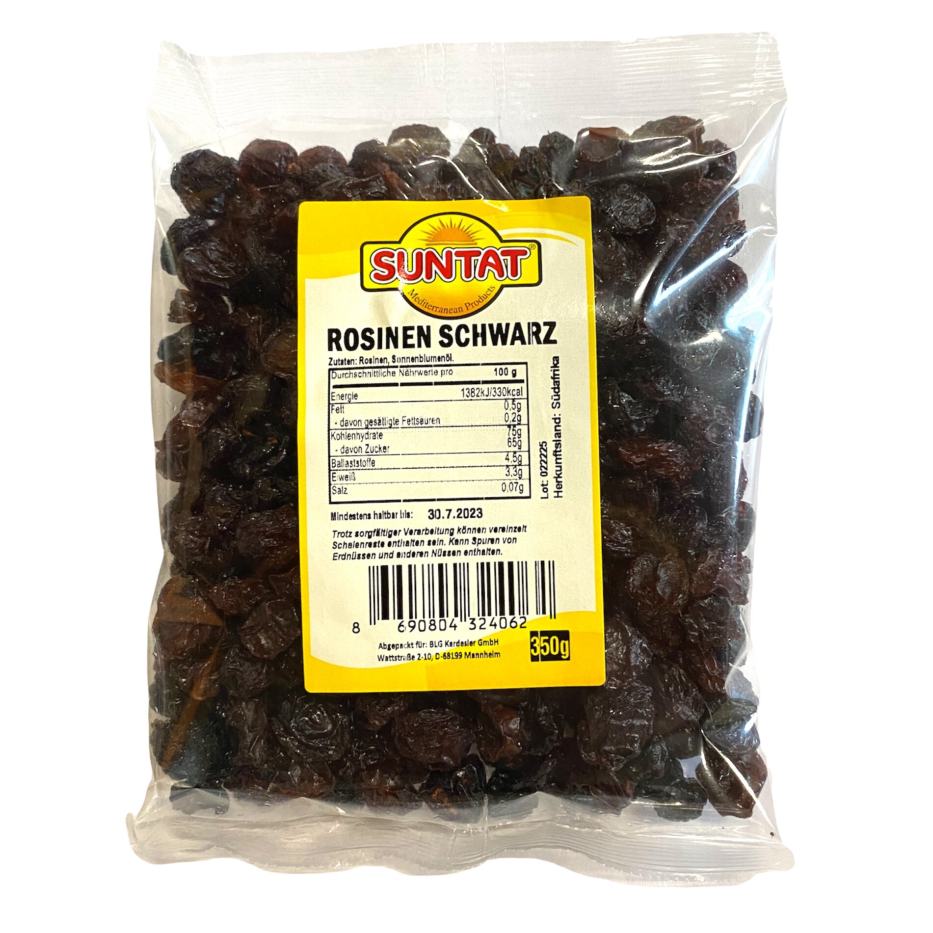 Juodosios razinos SUNTAT, 350 g