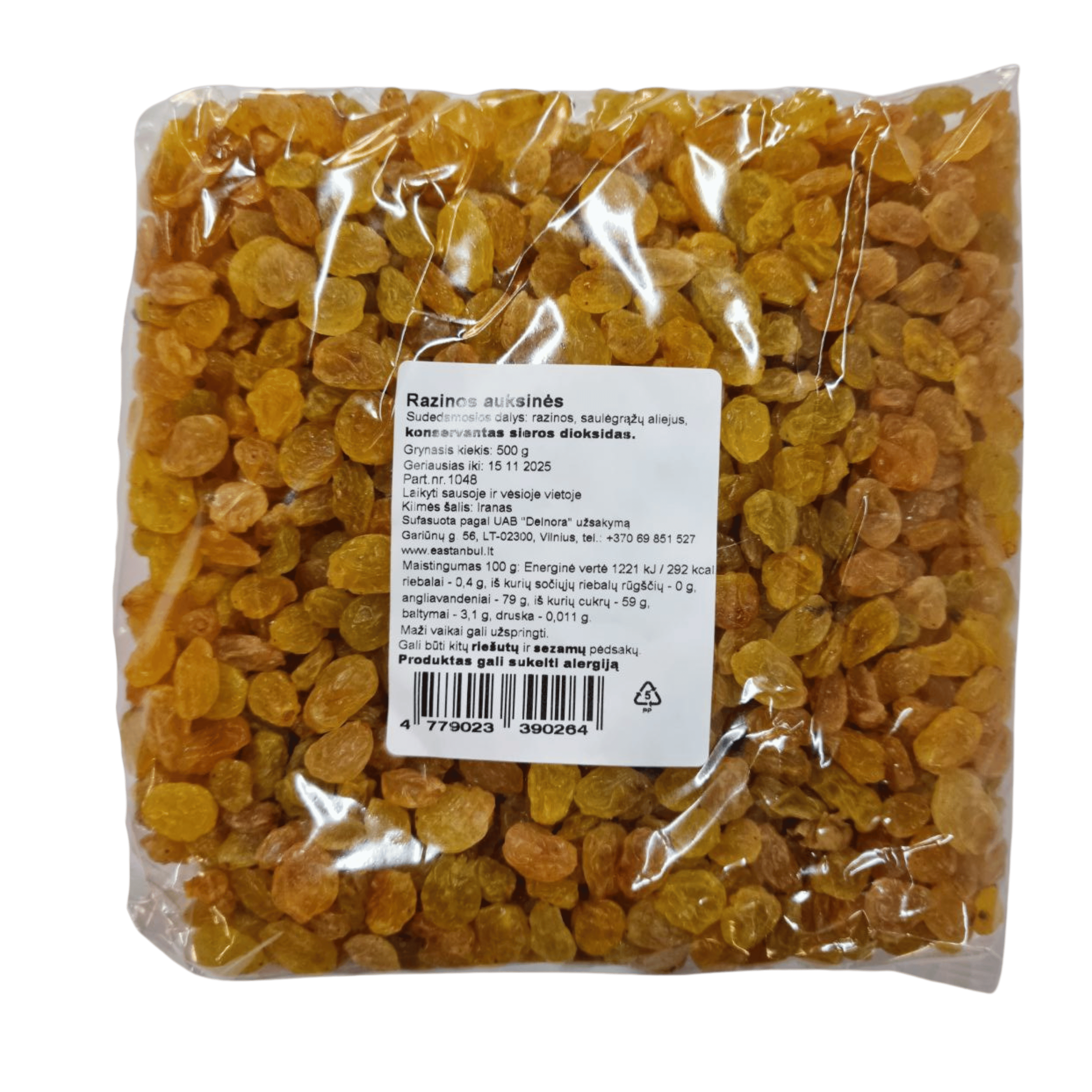 Razinos auksinės, 500g