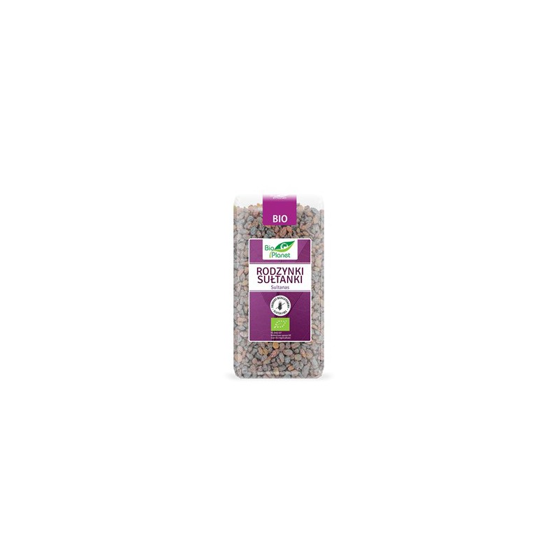 Ekologiškos džiovintos razinos Sultana BIO PLANET, 400 g