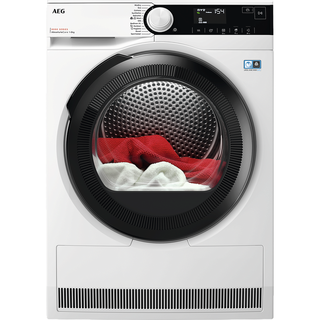 Džiovyklė AEG TR8384E, 8 kg