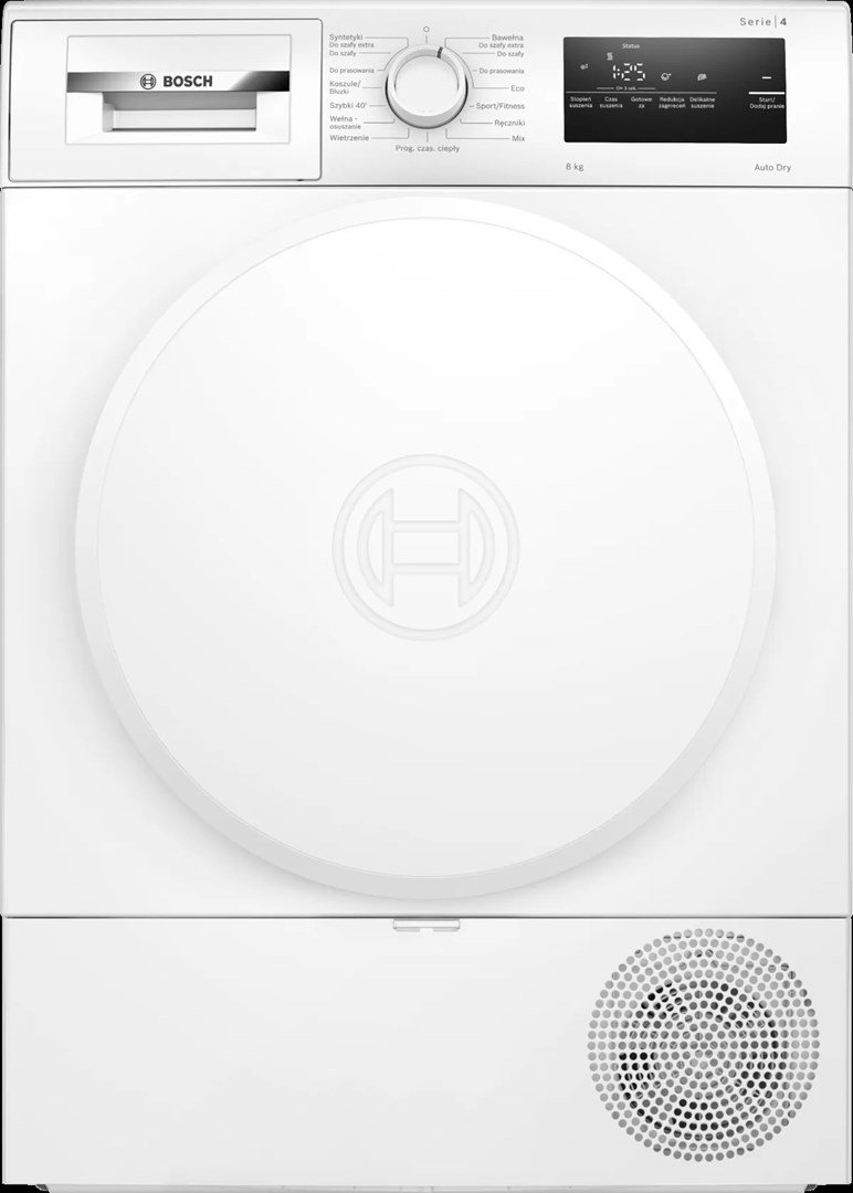 Bosch WTH83277PL Laisvai pastatoma džiovyklė 8 kg