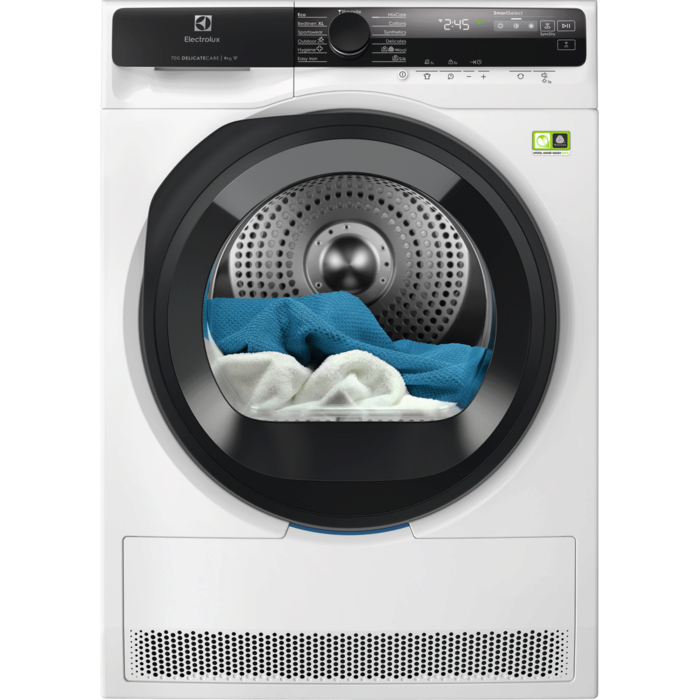 Džiovyklė ELECTROLUX EW7D595UCE, 9 kg
