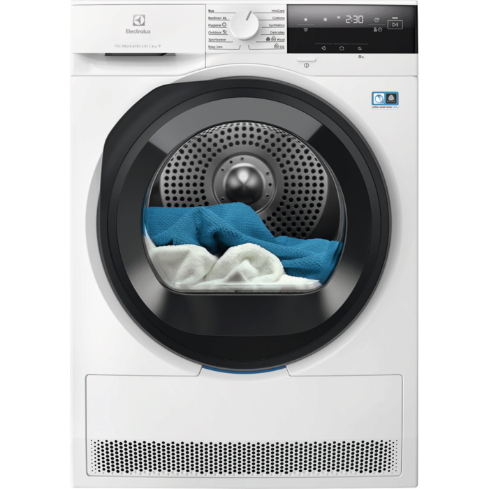 Džiovyklė ELECTROLUX EW7D385UCE, 8 kg
