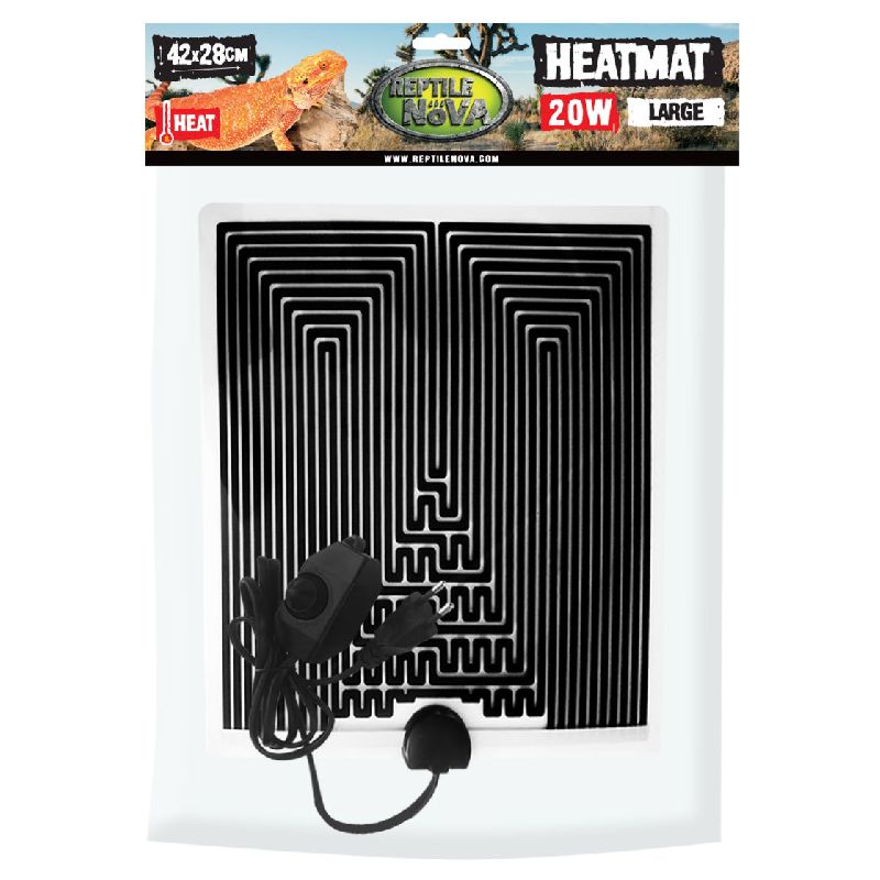 Reptile Nova Heatmat šildantis kilimėlis terariumui 20W; 42x28cm