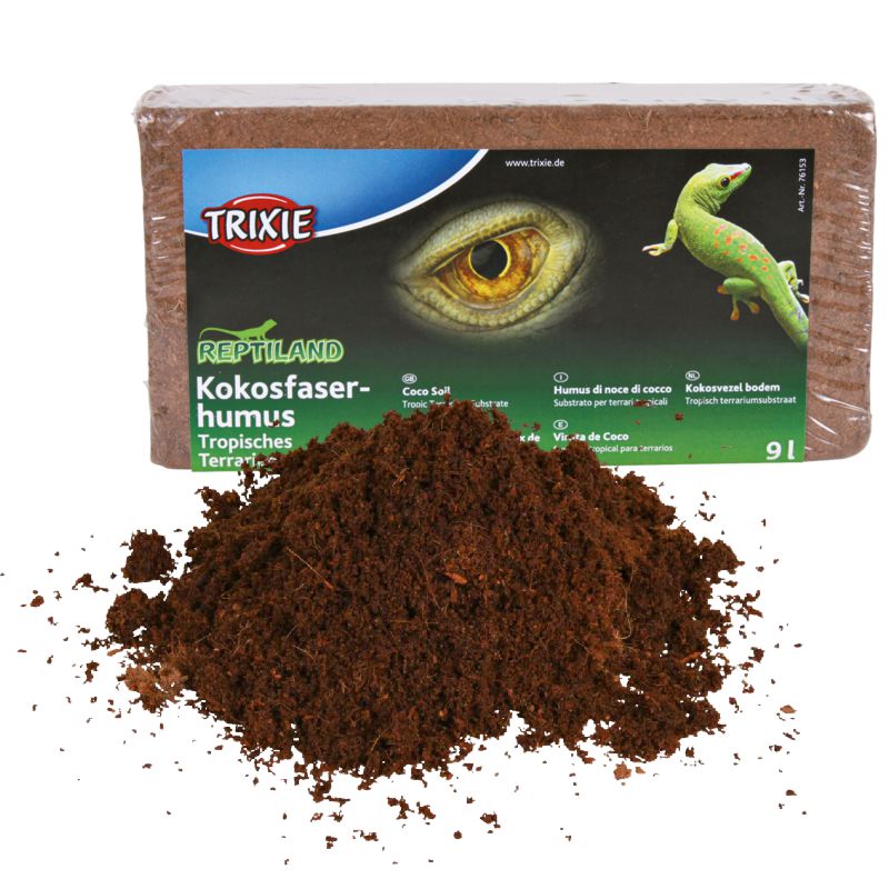 Trixie Coco Soil substratas terariumui, kokoso pluoštas humusas; 9l