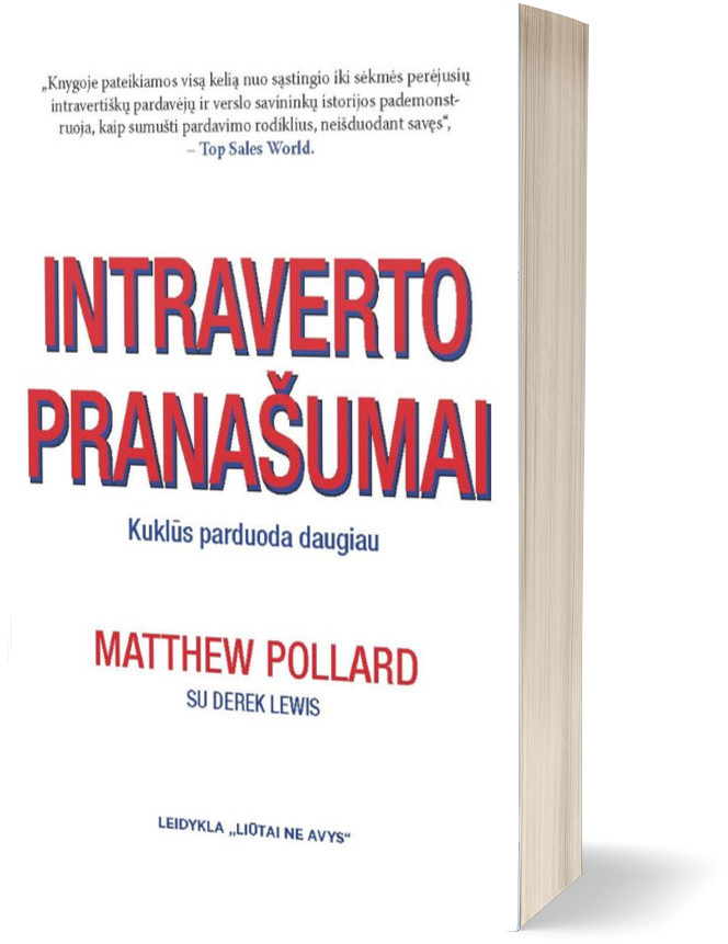 Intraverto pranašumai: kuklūsparduoda daugiau